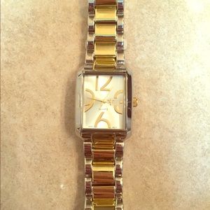 Two-tone fashion watch